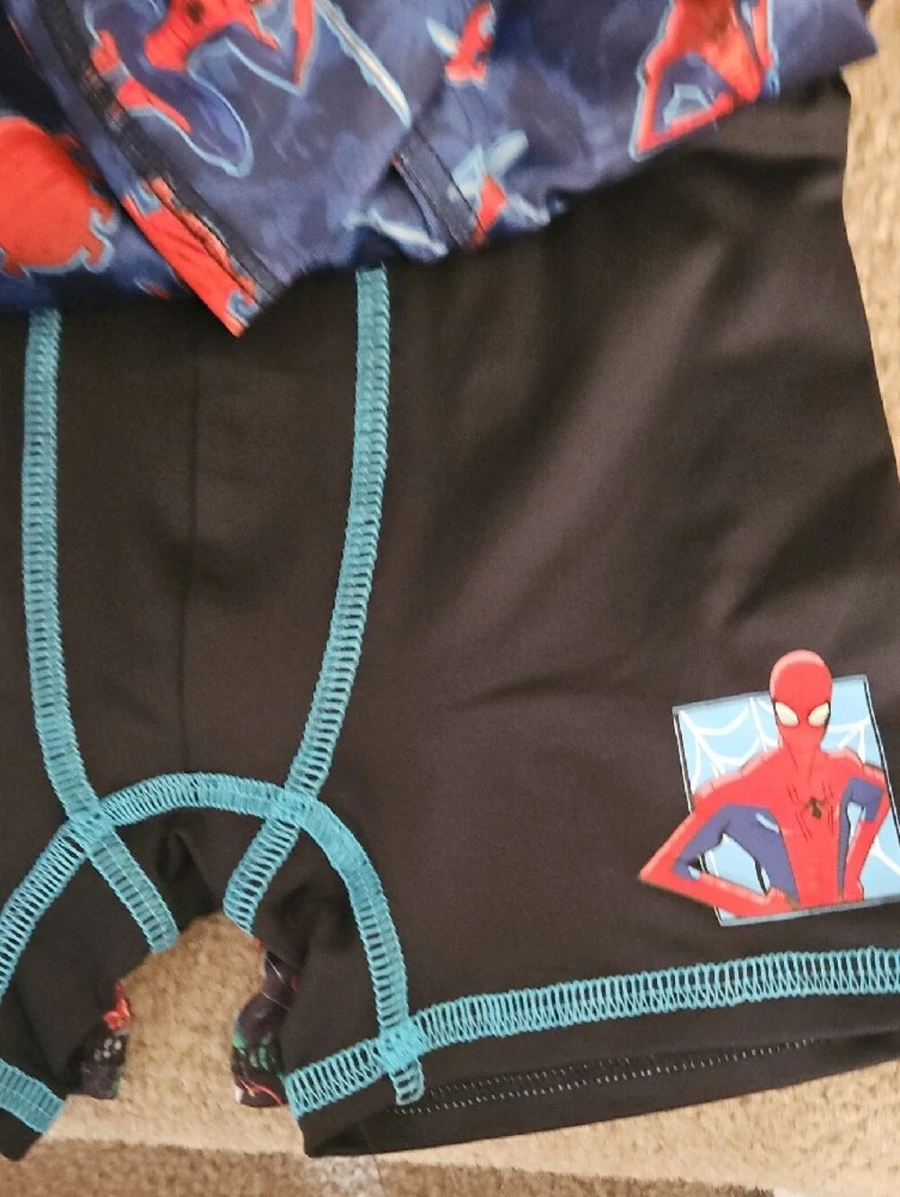 Spiderman Pack Of 4 Boys Boxer Briefs Sz M 6